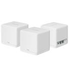 Roteador Wireless Mercusys Halo H30G - 867/400MBPS - 3 Unidades - Branco