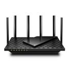 Roteador Wireless Tp-Link AX73 AX5400 Dual Band Wi-Fi 6 4-LAN 1-WAN 2.4GHz 5GHz 5400Mbps - Preto