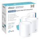 Roteador Wireless Wi Fi 6 TPLink Deco X60 Mesh AX5400 Dual Band Pack 2 Peças