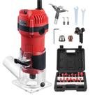 Roteador Wood TEENO 800W 31000 RPM com conjunto de 15 bits de roteador