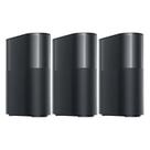 Roteador Xiaomi Mesh System BE3600 Pro US 3 Pack - Preto