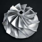 Rotor Billet HX35 54mm 11 Paletas para Turbina Rotor Billet HX35 54mm 11 Paletas para Turbina