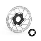 Rotor De Disco De Bicicleta Em Aço Inoxidável Cortado a Laser CNC IIIPRO Com Bloqueio Central, Rotor