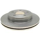 Rotor de freio a disco ACDelco Silver 18A1324A frontal para GM