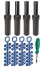 Rotor de Irrigação Rain Bird 5004-PC Ajustável de 4 polegadas Pacote com 4 unidades