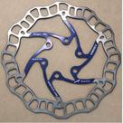 Rotor / Disco de Freio Ashima Aro08 140mm Azul Mtb Speed 68g