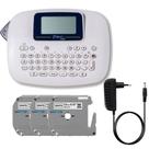 Rotulador Brother Pt-m95 Branco+ 1 Fonte + 3 Fita Xfull M231
