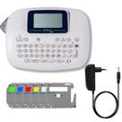 Rotulador Brother Pt-m95wt + Fonte + 6 Fitas Xfull Colorida Cor Branco Rotulador Brother Pt-m95wt + Fonte + 6 Fitas Xfull Colorida Cor Branco