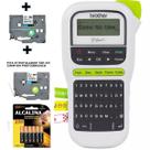 Rotulador Eletrônico Brother Pt-h110 2 Fitas 6 Pilhas Alc.