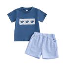 Roupa Bagilaanoe Summer Outfit Baby Boy, 2 peças de 12 a 18 meses Roupa Bagilaanoe Summer Outfit Baby Boy, 2 peças de 12 a 18 meses