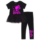 Roupa Barbie para Meninas Grandes (10-12 anos) - Estampa Metálica e Calça Roupa Barbie para Meninas Grandes (10-12 anos) - Estampa Metálica e Calça