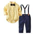 Roupa Bebe Conjunto Menino Social Body Festa Casamento