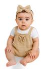 roupa bebe Jamper de Tricô de Verão Cor Palha tamanho 1