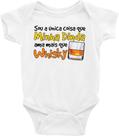 Roupa Body Bebê Infantil Sou a única coisa que minha Dinda Ama Mais Que Whisky Roupa Body Bebê Infantil Sou a única coisa que minha Dinda Ama Mais Que Whisky