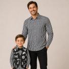 Roupa Caipira Masculina Pai e Filho Kit Festa Junina Quadrilha Cordel