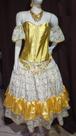 Roupa Cigana Completa 4 Peças Plus Size Umbanda Candomble Roupa de Santo