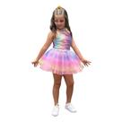 Roupa Conjunto Infantil De Carnaval Body Com Saia Metalizado Fantasia Festa Estilosa Roupa Conjunto Infantil De Carnaval Body Com Saia Metalizado Fantasia Festa Estilosa