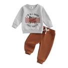 Roupa de Ação de Graças Amnnchya Toddler Baby Boy Turkey Print Roupa de Ação de Graças Amnnchya Toddler Baby Boy Turkey Print