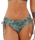 Roupa de banho com calça de biquíni CUPSHE String Cheeky Side Tie preta