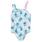 Roupa de banho de uma peça Disney Lilo & Stitch Girls Blue 6
