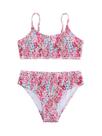 Roupa de banho RoseSeek, floral, cintura alta, 2 peças, 10Y Roupa de banho RoseSeek, floral, cintura alta, 2 peças, 10Y