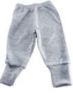 Roupa de Bebe menino Calça vira pé reversível mijão liso