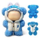 Roupa de boneca LaeFae Plush Shark Outfit 17 cm com acessórios