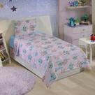 Roupa de Cama 100% Microfibra 3 Peças Stitch Angel Rosa Solt Roupa de Cama 100% Microfibra 3 Peças Stitch Angel Rosa Solt