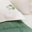 Roupa de Cama Casal Queen Bordado Natureza 200 Fios Algodão 04 Peças