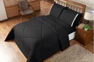 Roupa De Cama + Lençol Dupla Face Casal Box 6 Pçs Edredom Roupa De Cama + Lençol Dupla Face Casal Box 6 Pçs Edredom