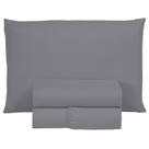 Roupa de Cama Solteiro 400 Fios 3 peças Hotel Pousada Macio Acetinado