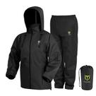 Roupa de Chuva TIDEWE Impermeável e Respirável - Leve e Preta - Tamanho L