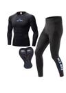 Roupa de Ciclismo Masculino Nick Bike Conjunto Calça e Camisa Proteção Solar UV50 Forro Gel Duplo Roupa de Ciclismo Masculino Nick Bike Conjunto Calça e Camisa Proteção Solar UV50 Forro Gel Duplo