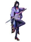 Roupa de cosplay OSIAS Genshin Impact Raiden Shogun Costume (M)