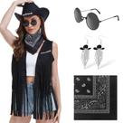 Roupa de cowgirl e acessórios FunMular Western Women