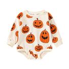 Roupa de Halloween Ayalinggo Sweatshirt Romper Pumpkin 3-6M