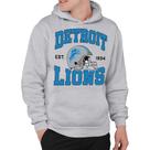 Roupa de junk food com capuz x capacete da equipe NFL Detroit Lions Roupa de junk food com capuz x capacete da equipe NFL Detroit Lions