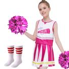 Roupa de líder de torcida PARTTELY para meninas de Halloween de 3 a 10 anos