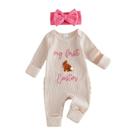 Roupa de menina Adobabirl My First Easter Romper 3-6 meses Roupa de menina Adobabirl My First Easter Romper 3-6 meses