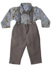 Roupa de Menino Calça Aniversário Safari Animais Papilloo