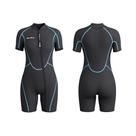 Roupa de mergulho Seaskin Shorty de 3 mm para homens e mulheres, mergulho e snorkel
