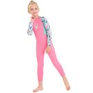 Roupa de mergulho Skyone de neoprene de corpo inteiro de 2,5 mm para crianças, meninas/meninos