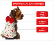 Roupa de Natal para cachorro e gato Glamour tamanho G Unissex
