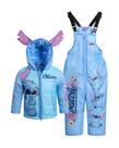 Roupa de neve Disney Girls Minnie Mouse, Lilo & Stich 2T-7 tamanho 5-6