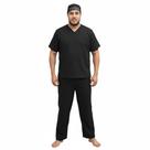 Roupa de Ração Branca Umbanda Candomblé . Bata e Calça