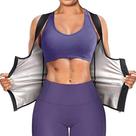 Roupa de sauna Junlan Waist Trainer, camiseta regata feminina