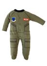 Roupa de soldado infantil Crawler Flight Suit OD Green 3-6M
