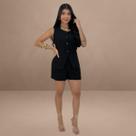 Roupa Feminina Conjunto Elegante Colete Social e Shorts