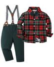 Roupa formal para meninos DISAUR 18-24M Camisa xadrez
