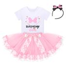 Roupa IBTOM CASTLE Toddler Girls Polka Dots Birthday 5T